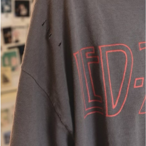 Led Zeppelin destroyed tee shirt dress - Picture 2 of 5